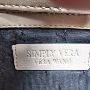 Faux leather handbag